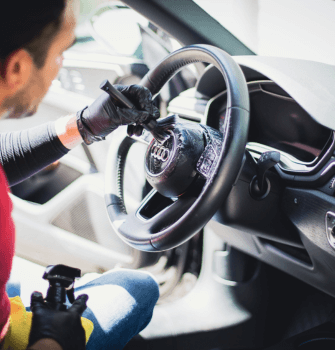 car interior detailing for audi in pune