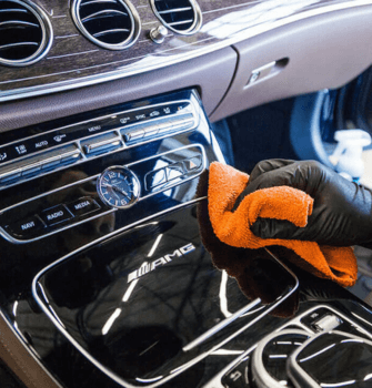 car interior detailing for Mercedes Benz in pune