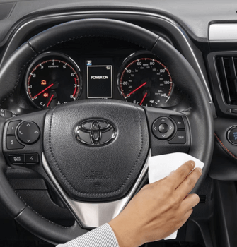 car interior detailing for Toyota in pune
